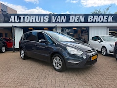 Ford S-Max - 1.6 EcoBoost Titanium|Pano|Navi|Clima|Cruise|Trekhaak|Pdc|Lmv|Elek Pakket|Nw Apk