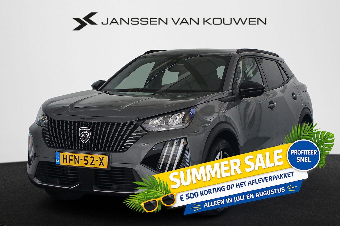 Peugeot 2008 - 1.2 Hybrid 145 Allure Keyless 360-Camera Dodehoek Navigatie - AutoWereld.nl