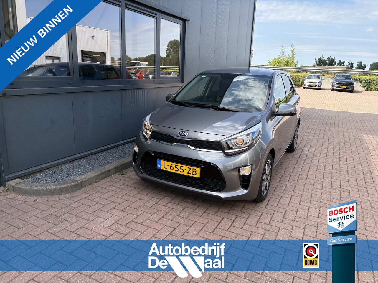 Kia Picanto - 1.0 DPi DynamicPlusLine 5-drs. KEYLESS/CAMERA/NAVI/CARPLAY/CRUISE/PDC - AutoWereld.nl