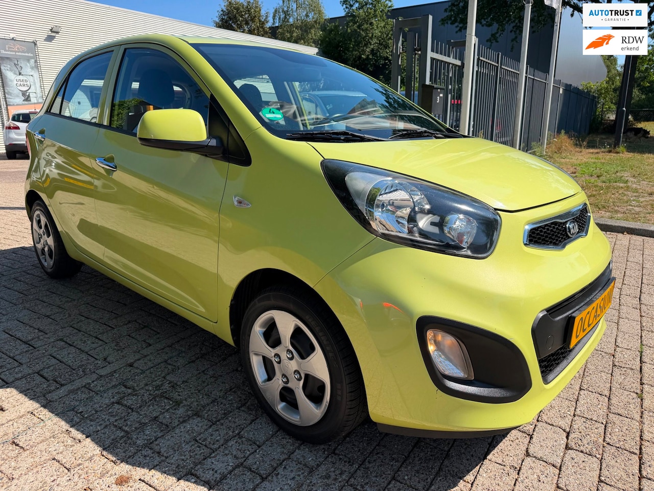 Kia Picanto - 1.0 CVVT BusinessLine 81.620 km, nwe apk, grote beurt incl 4 nwe banden, airco, elec pakke - AutoWereld.nl