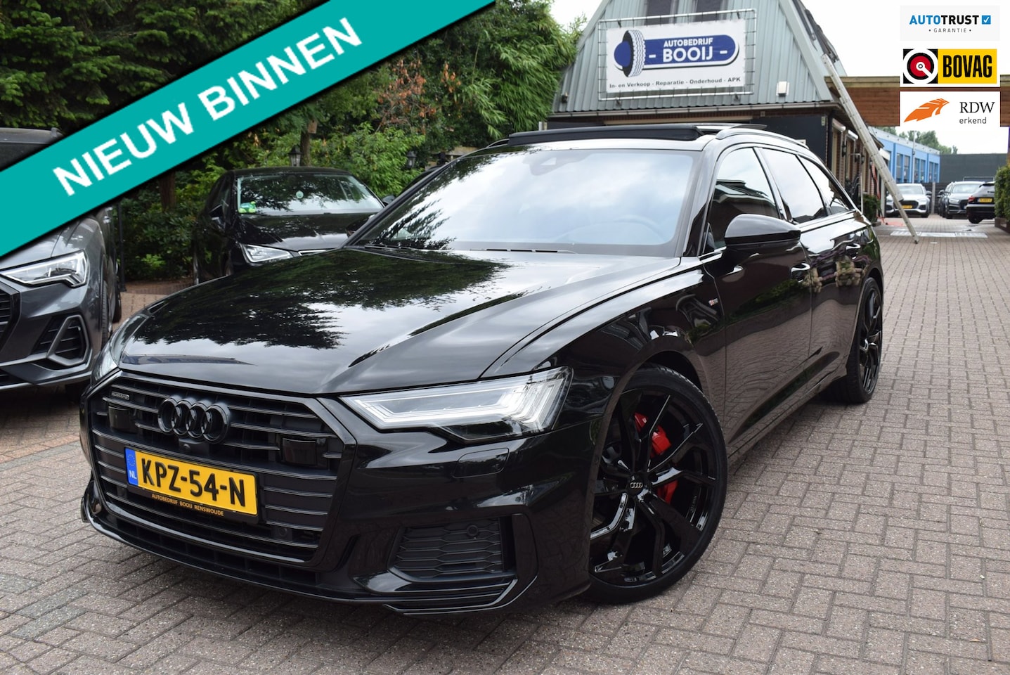 Audi A6 Avant - 55 TFSI e quattro S-LINE Competition PANO DAK/ADAP CRUISE/SFEERVERL/LEDER/B&O/TREKH/MATRIX - AutoWereld.nl