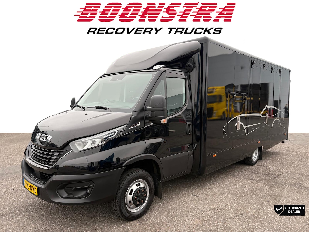 Iveco Daily - 40-180 HIMATIC Winch Geschlossen Sportwagen transporter Autotransporter - AutoWereld.nl