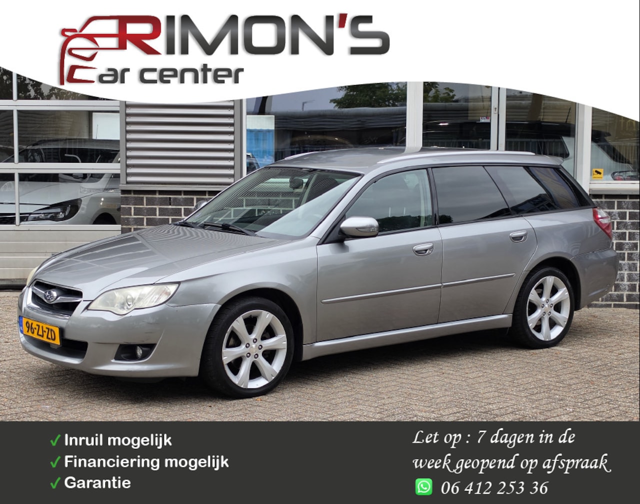 Subaru Legacy Touring Wagon - 2.0R Gas G3 Carplay Apk Tm 05-2027 - AutoWereld.nl