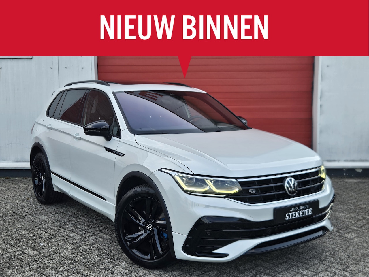 Volkswagen Tiguan - 1.5 TSI R-Line Business+ | PANO | Elek. trekhaak Rijklaar inclusief 1 jaar BOVAG garantie! - AutoWereld.nl