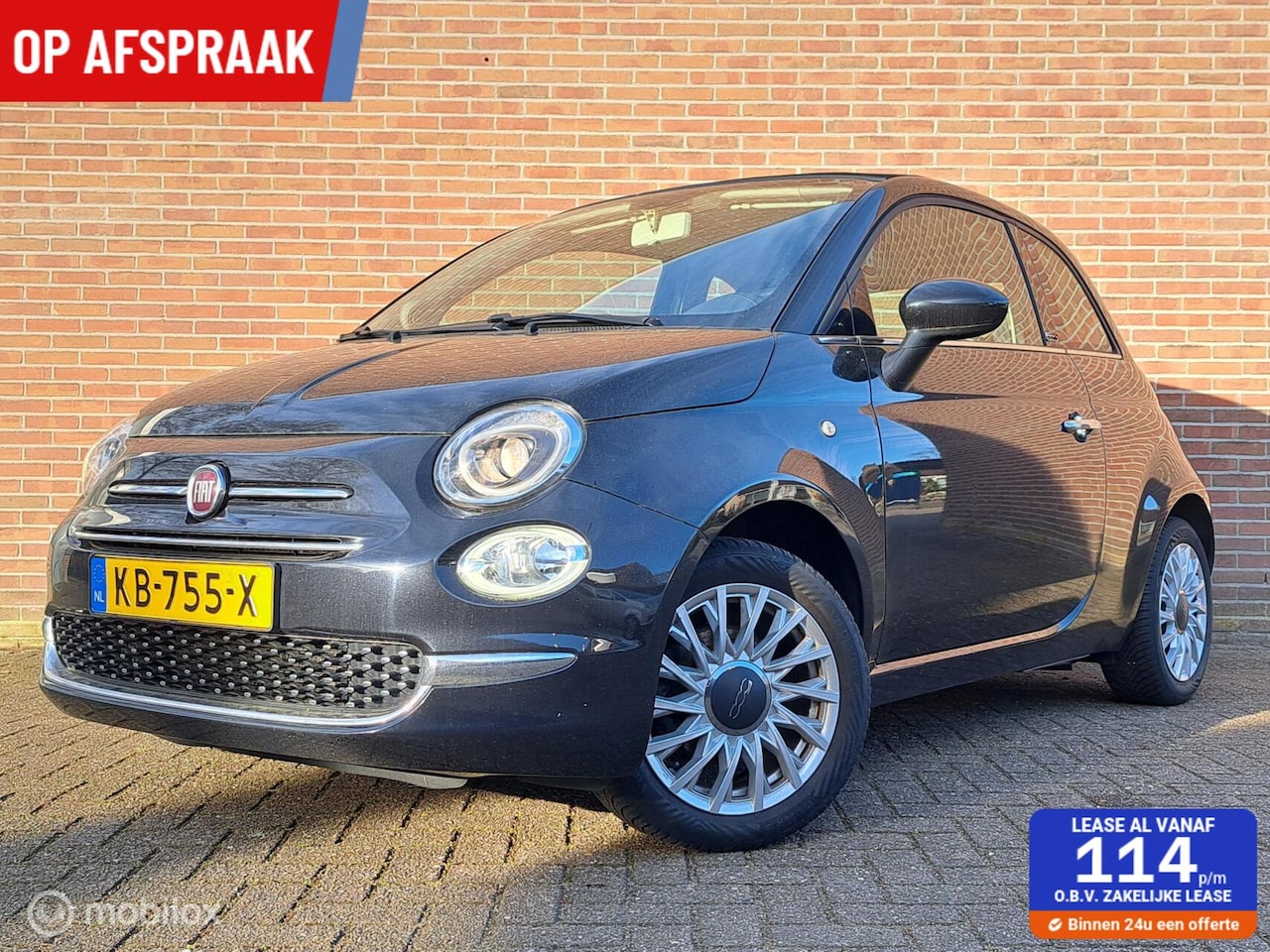 Fiat 500 C - 0.9 TwinAir Turbo Lounge 0.9 TwinAir Turbo Lounge - AutoWereld.nl