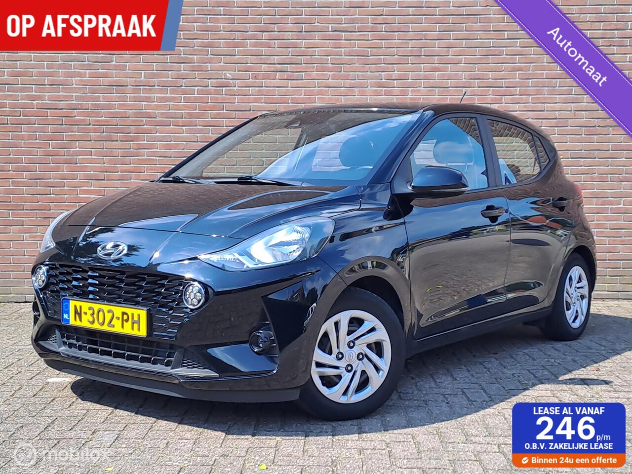 Hyundai i10 - 1.0 Comfort AUTOMAAT/ CAMERA/NAVI - AutoWereld.nl