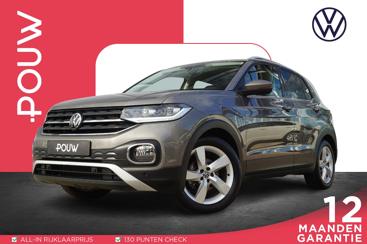 Volkswagen T-Cross - 1.0 TSI 110pk Style Navigatie | Climate Controle | Camera - AutoWereld.nl