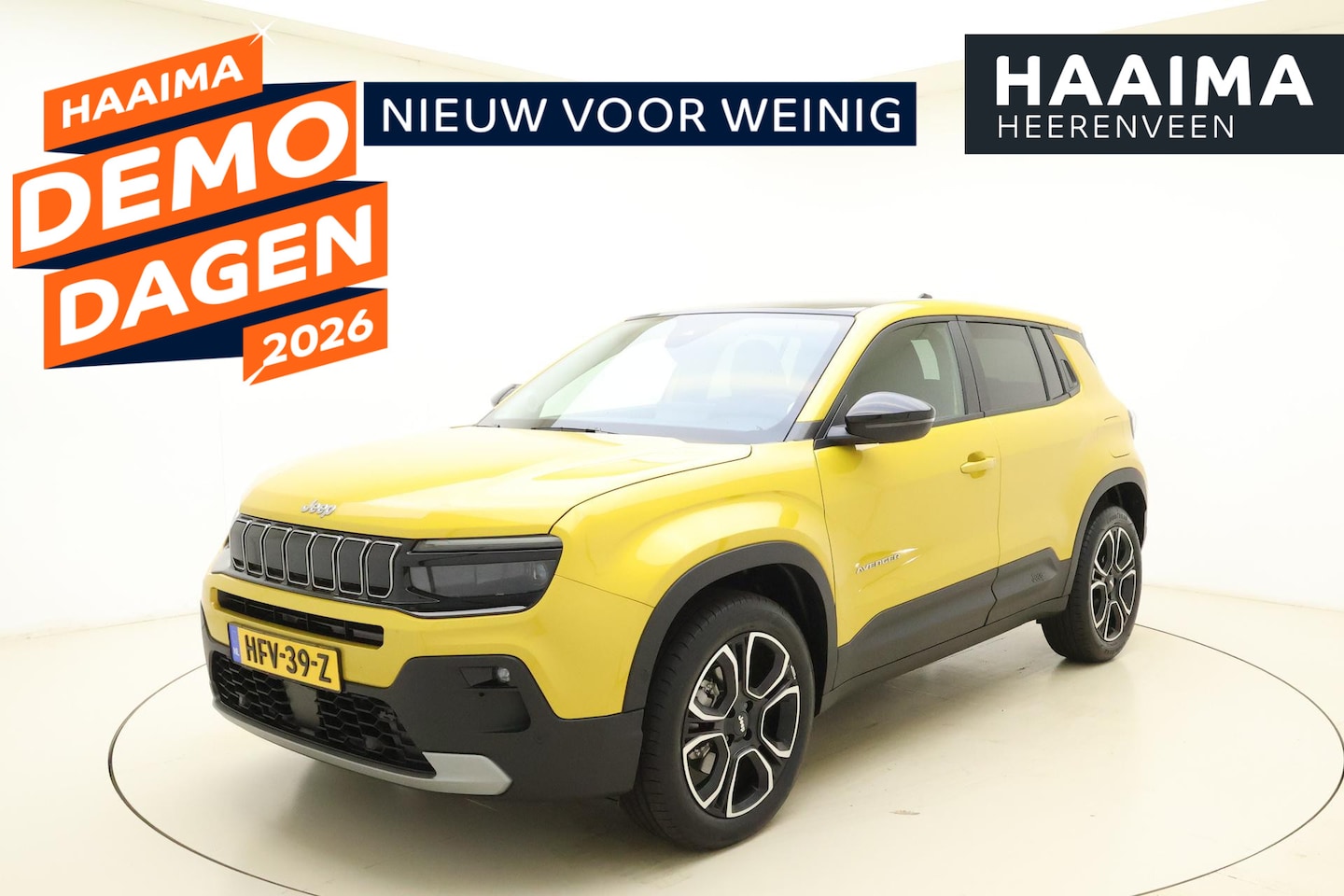 Jeep Avenger - 1.2 e-Hybrid 110pk Automaat Summit | Panoramadak | JBL audio | Navigatie | Adapt. Cruise c - AutoWereld.nl
