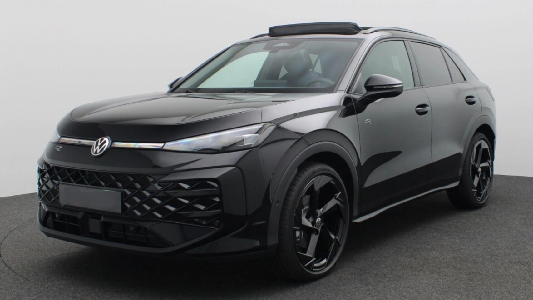 Volkswagen T-Roc - 1.5 eTsi R-Line First Edition 150PK DSG Pano-Schuifdak | Trekhaak | Black Style | 20" LM V - AutoWereld.nl