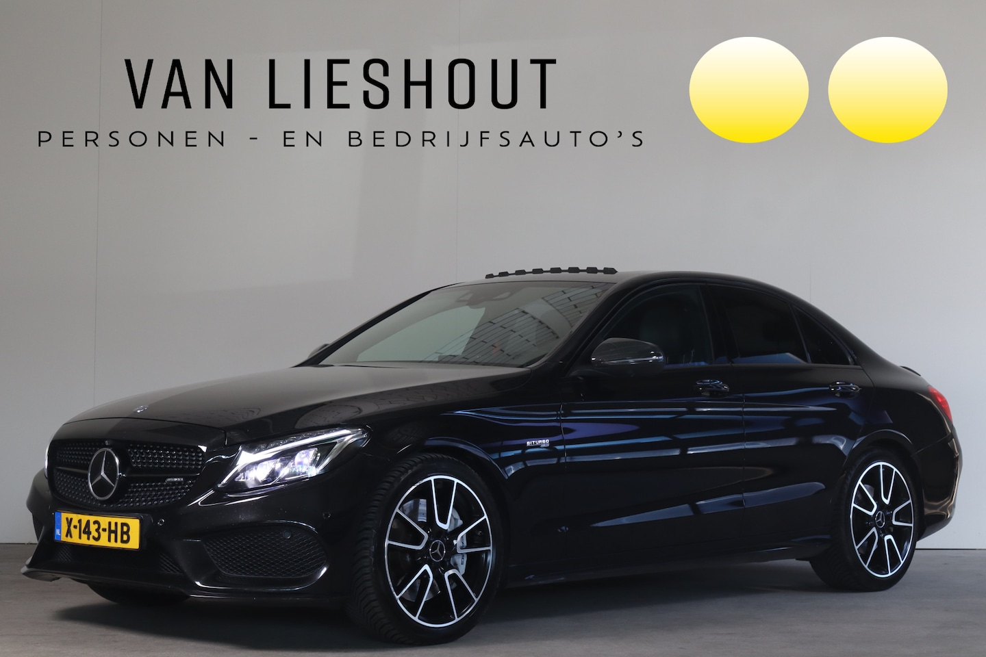 Mercedes-Benz C-klasse - AMG 43 4MATIC Pano I Burmester I Stoelverw - AutoWereld.nl