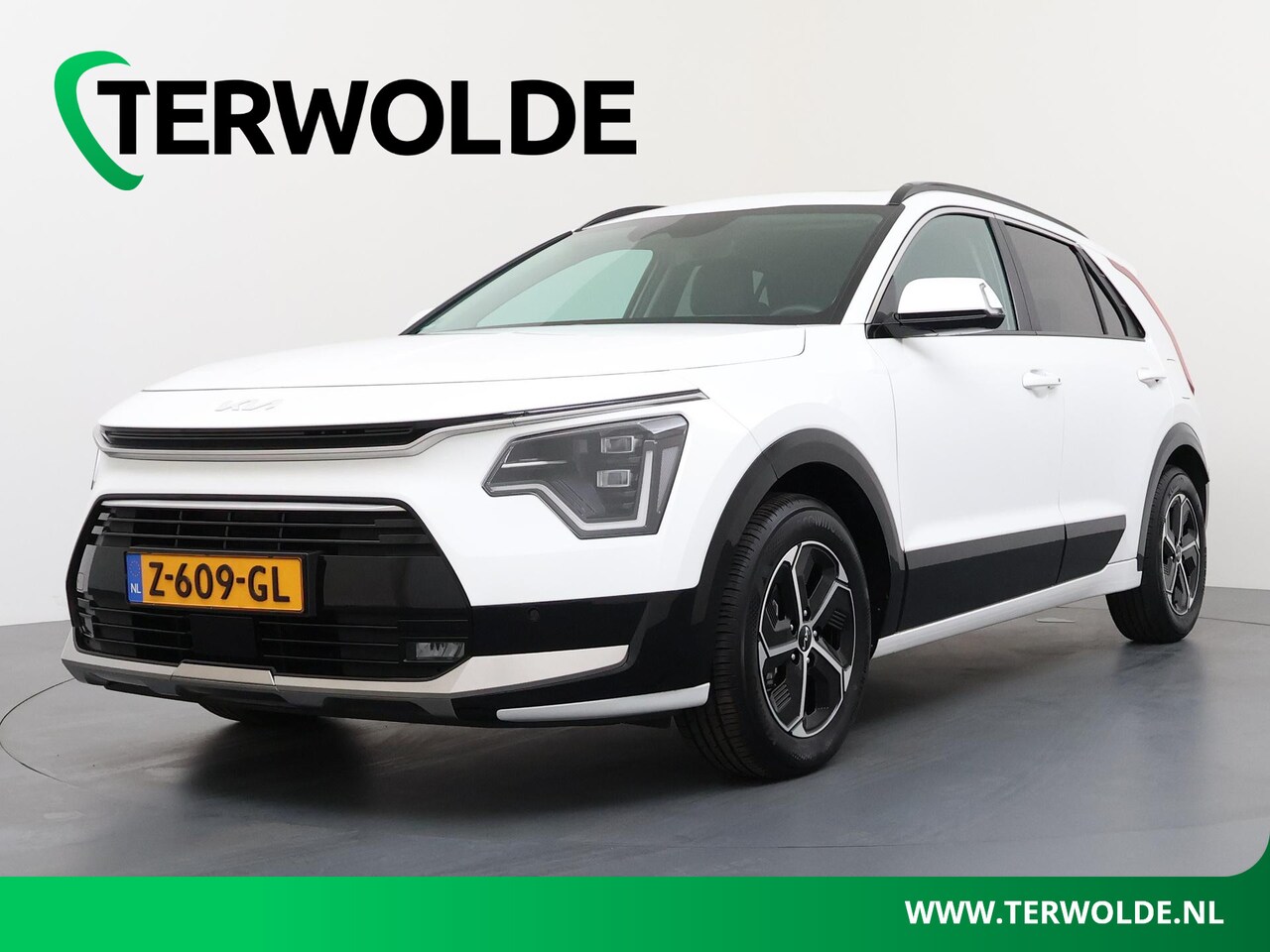 Kia Niro - 1.6 GDi Hybrid DynamicPlusLine | Schuif-/kanteldak | Lederen Bekl. | Adapt. Cruise | - AutoWereld.nl