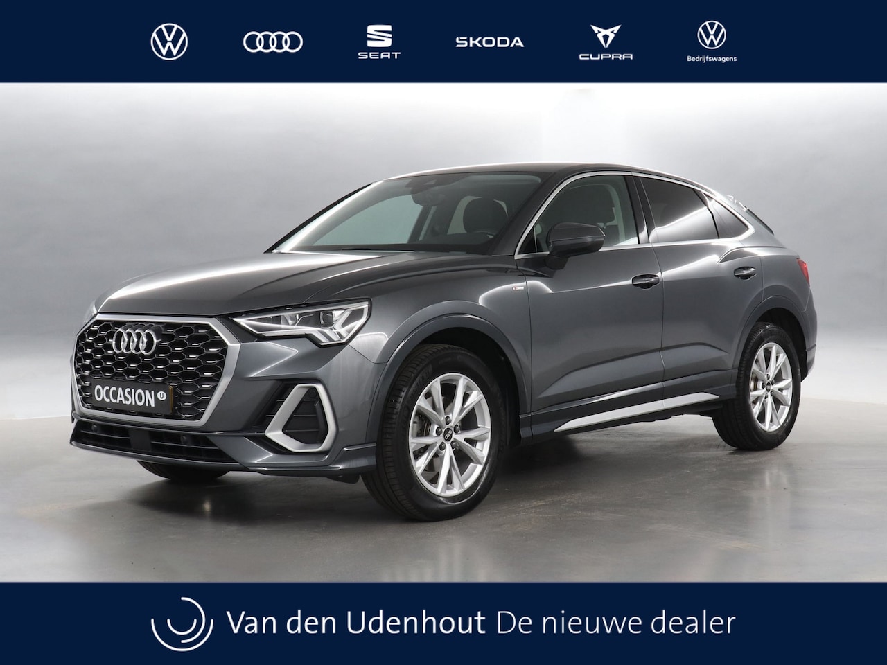 Audi Q3 Sportback - 35 TFSI 150pk S Edition S-Tronic / Navigatie / Stoelverwarming / Camera - AutoWereld.nl