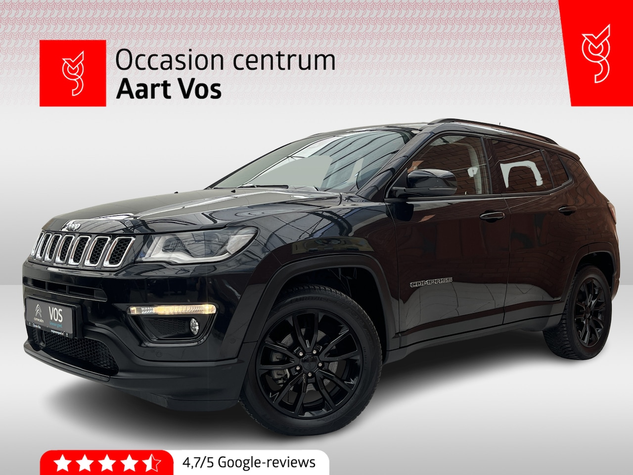 Jeep Compass - 1.5T e-Hybrid Black Limited | Automaat | - AutoWereld.nl