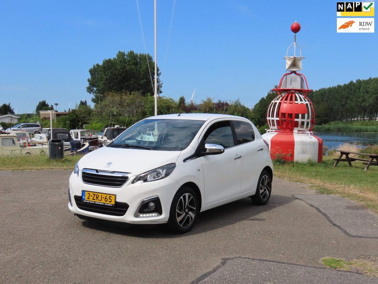 Peugeot 108 - 1.0 e-VTi Première *Keyless *Clima *Camera - AutoWereld.nl