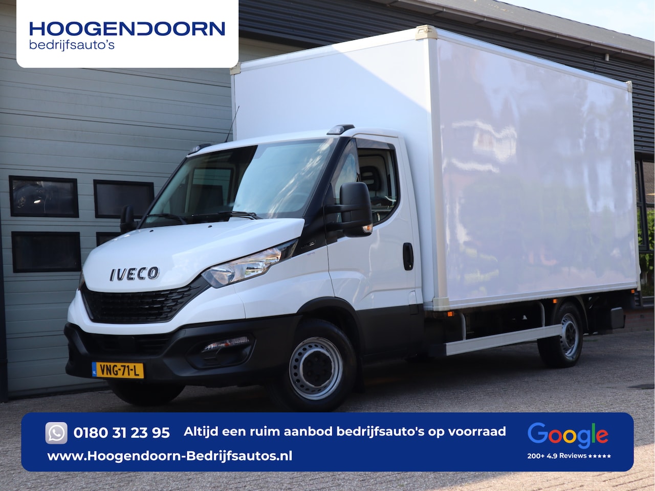 Iveco Daily - 35S14 136pk Euro 6 Bakwagen - Dhollandia Klep + Zijdeur - Airco - Camera - AutoWereld.nl