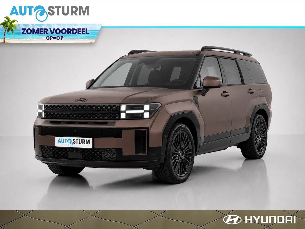 Hyundai Santa Fe - 1.6 T-GDI PHEV Black Line 4WD 6p. 1.6 T-GDI PHEV Black Line 4WD 6p - AutoWereld.nl