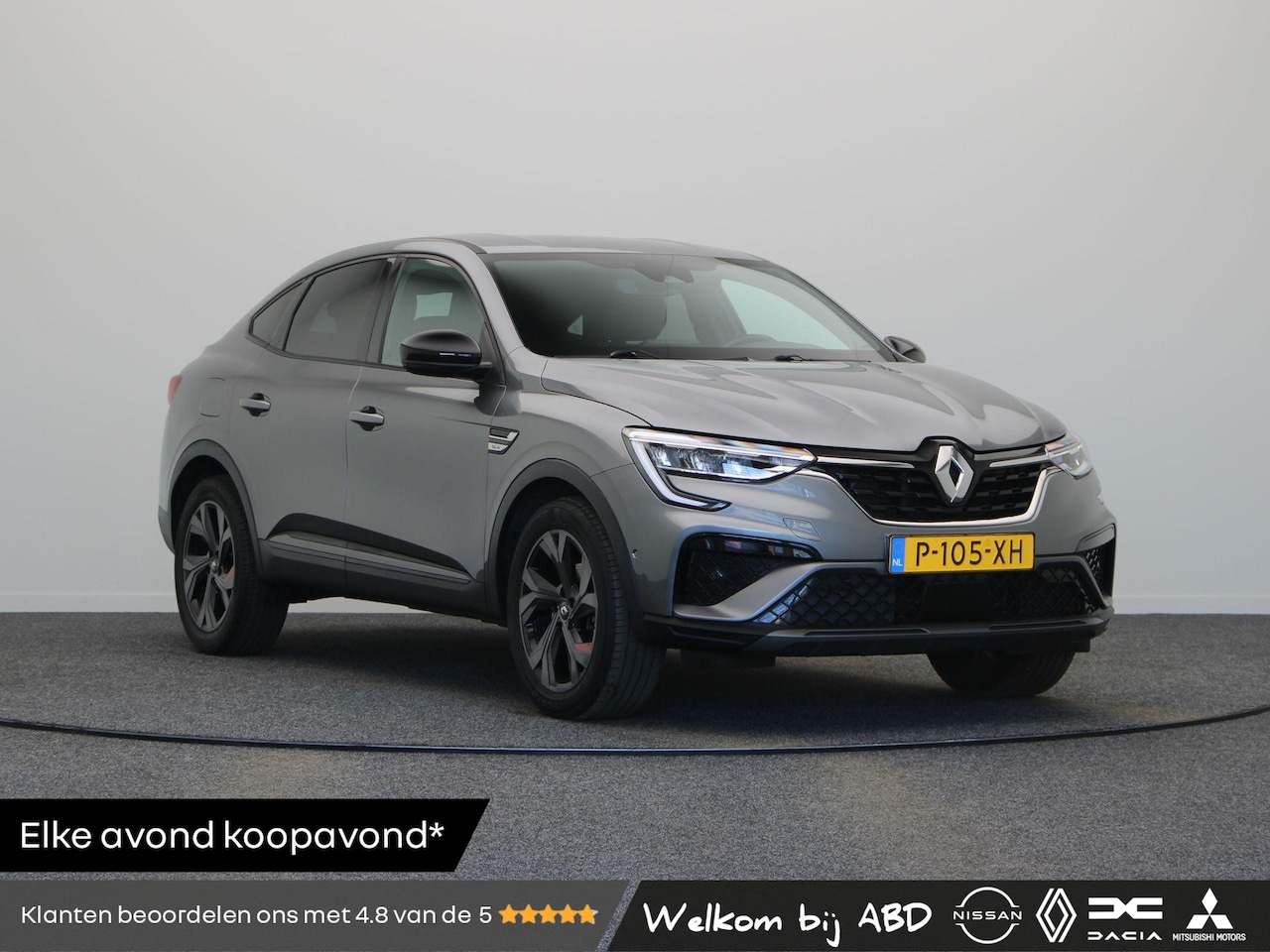 Renault Arkana - E-Tech Hybrid 145pk R.S. Line | Stoel en stuur verwarming | Climate Control | Navigatie | - AutoWereld.nl