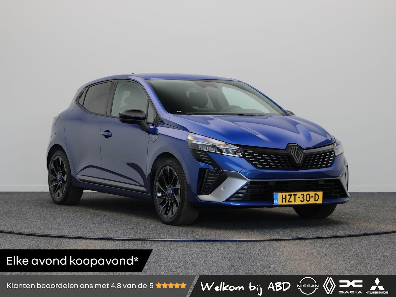 Renault Clio - E-Tech Full Hybrid 145pk esprit Alpine | Stoel- en stuurwielverwarming | Lichtmetalen velg - AutoWereld.nl
