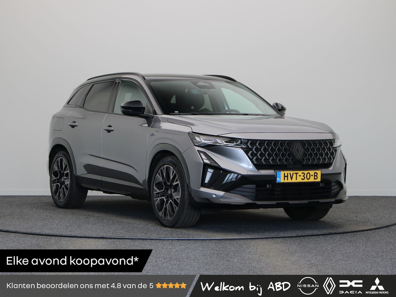 Renault Austral - Full hybrid 200pk iconic esprit Alpine | Facelift | Elek. stoelen | Stoel- en stuurwielver - AutoWereld.nl