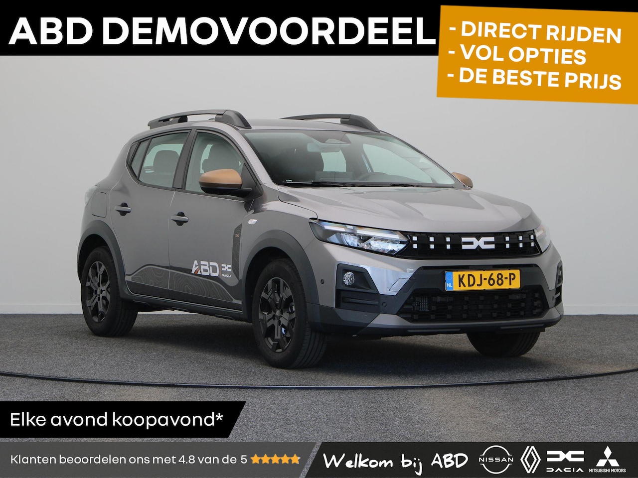 Dacia Sandero Stepway - TCe 110pk limited edition | Camera's rondom | Climate control | Dodehoek sensor | Lichtmet - AutoWereld.nl