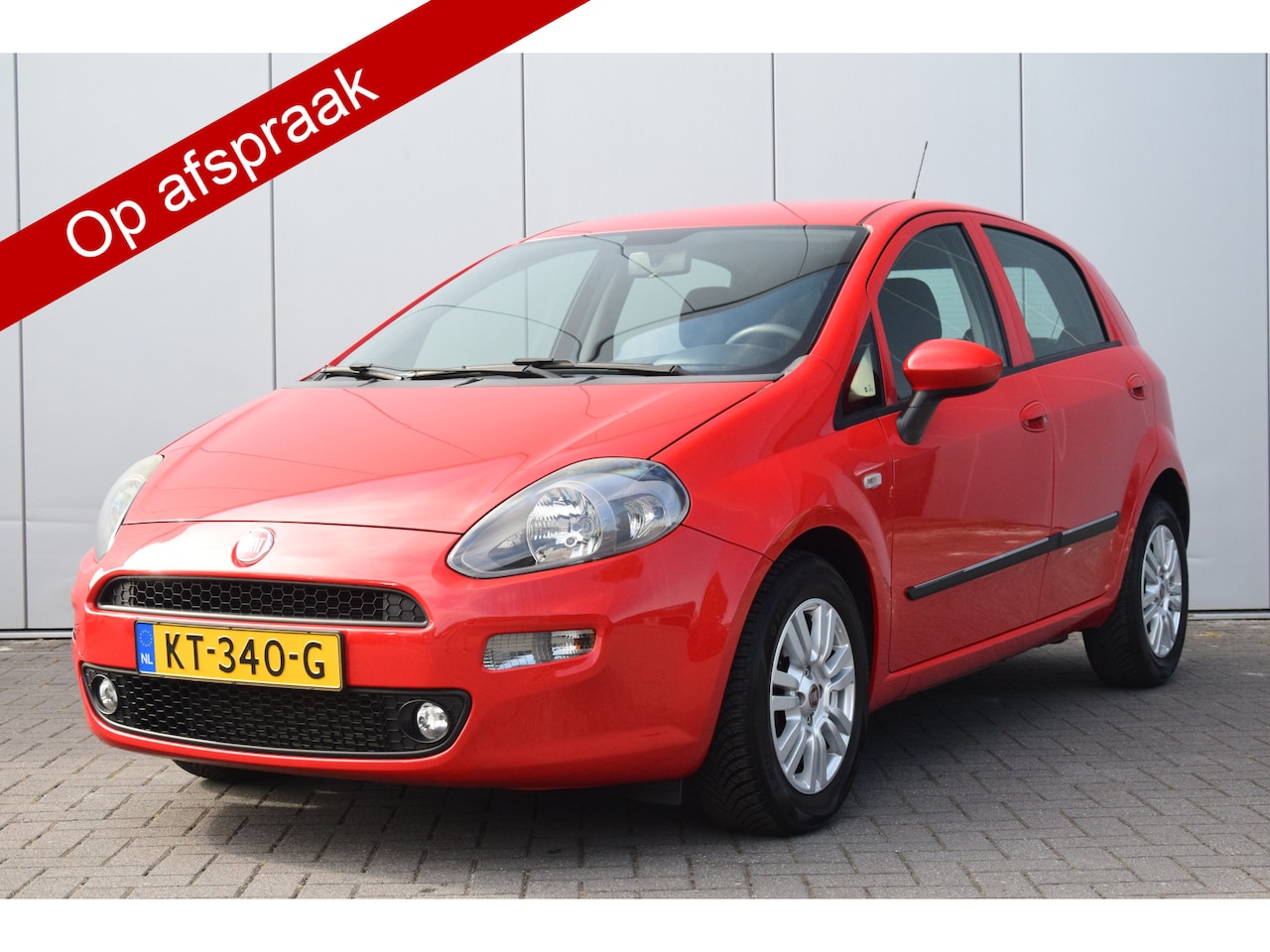 Fiat Punto Evo - 0.9 TwinAir Edition Cool Sportstoelen Airco Audio/Bluetooth 42dkm! - AutoWereld.nl