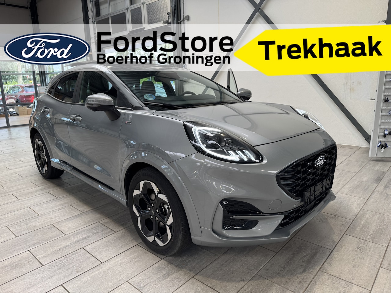 Ford Puma - EcoBoost 125 pk Hybrid ST-Line | Trekhaak | Winter Pack | Adapt. Cruise | Pano | Full LED - AutoWereld.nl