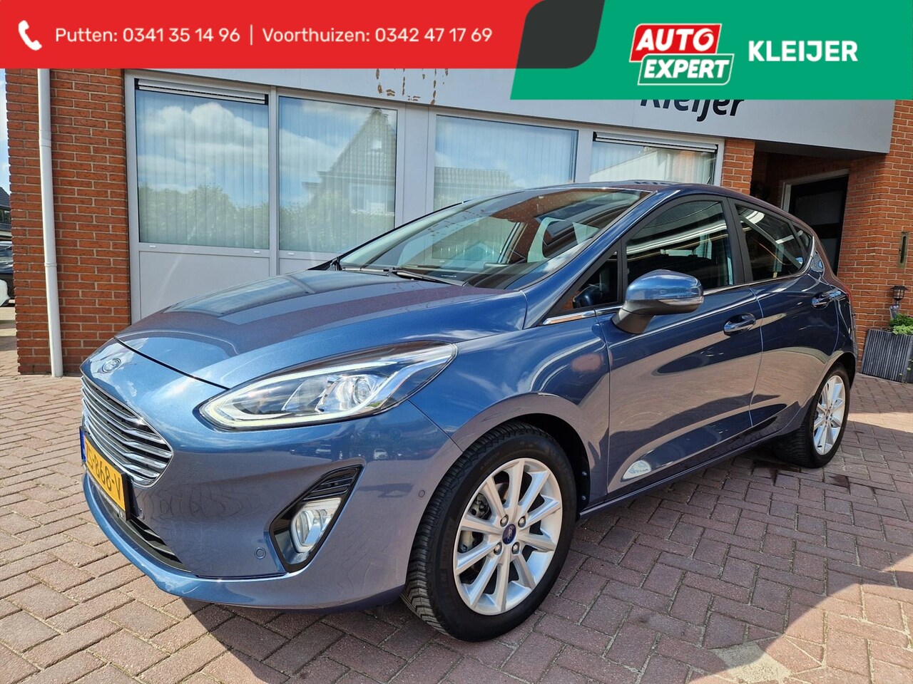 Ford Fiesta - 1.0 EcoBoost 100pk 5dr Titanium Camera Adaptieve Cruise - AutoWereld.nl