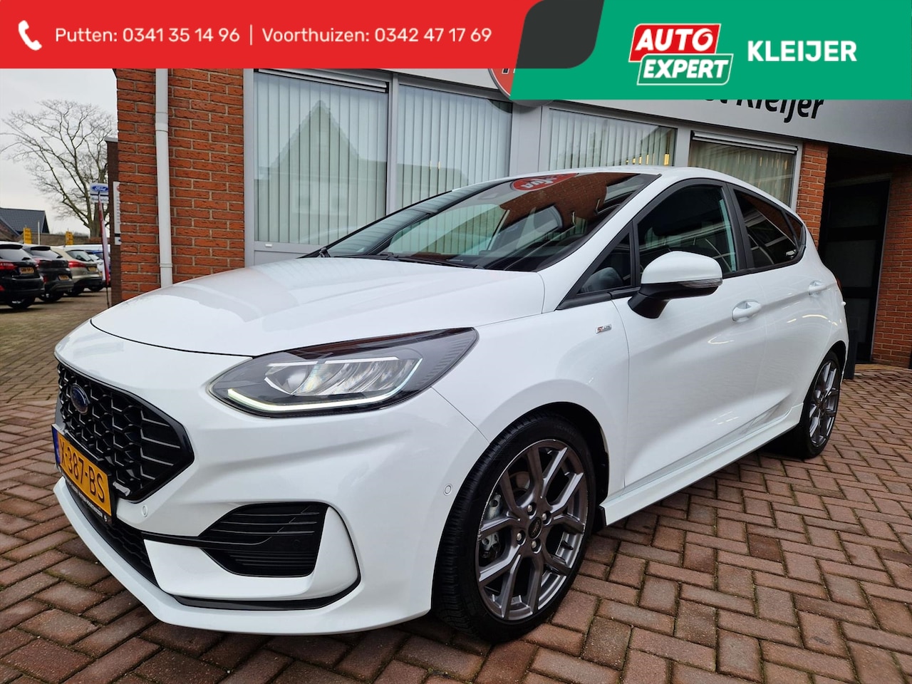 Ford Fiesta - 1.0 EcoBoost Hybrid 125pk ST-Line X Winterpack Navigatie - AutoWereld.nl