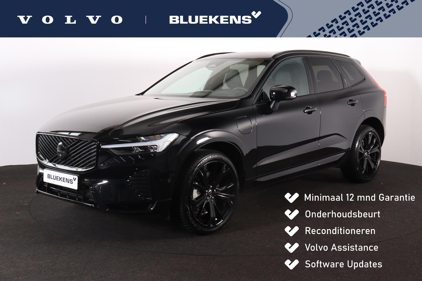 Volvo XC60 - T6 Recharge AWD Plus Black Edition - Panorama/schuifdak - IntelliSafe Assist & Surround - - AutoWereld.nl