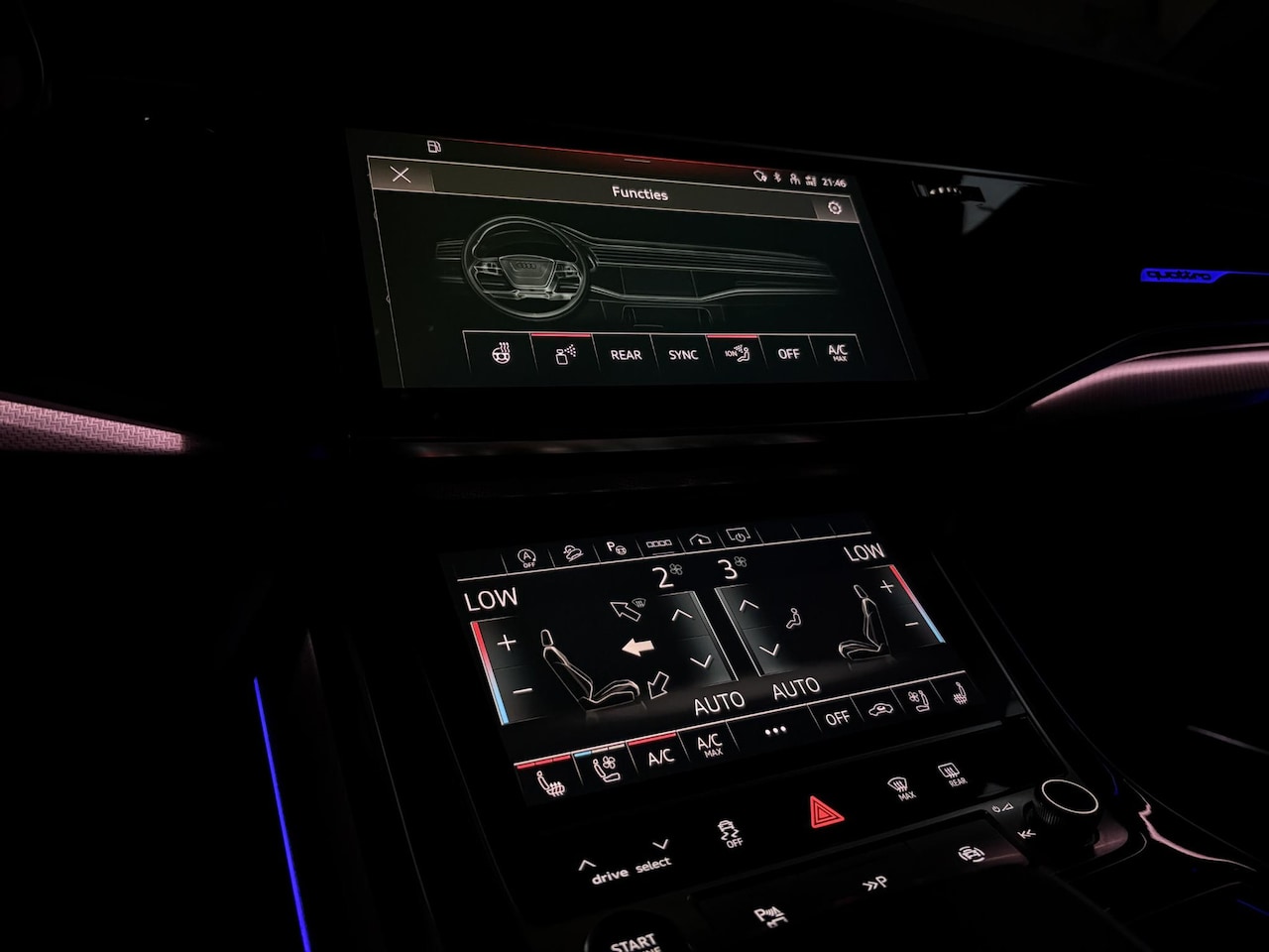 Audi Q8 - 4.0 TFSI RS Q8 quattro | 726 PK | KERAMISCHE REMMEN | DAYTONA GREY | PANO | CARBON | BTW