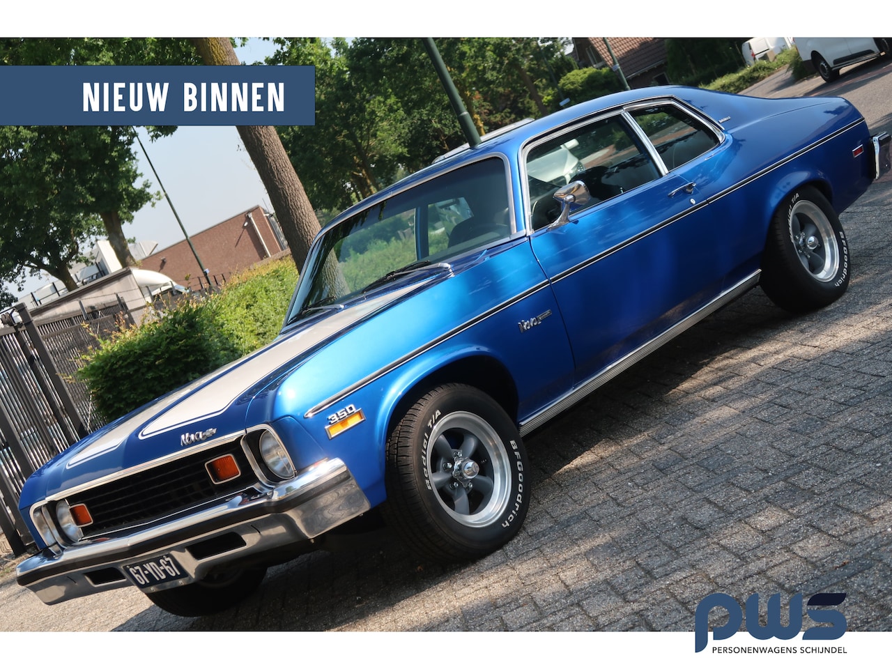 Chevrolet Nova - 350 Custom Fastback 5.7 V8 Body Of Rest. - AutoWereld.nl