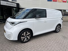 Volkswagen ID. Buzz Cargo - 77 kWh achterdeuren, 1 eigenaar, adaptieve cruise controle, CarPlay, betonplex, 3 mits cab