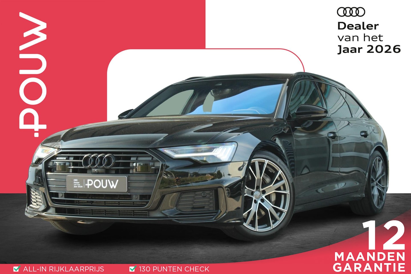 Audi A6 Avant - 50 TFSI e quattro S edition | Trekhaak | LED Matrix | Adaptive Cruise Control | 360 camera - AutoWereld.nl