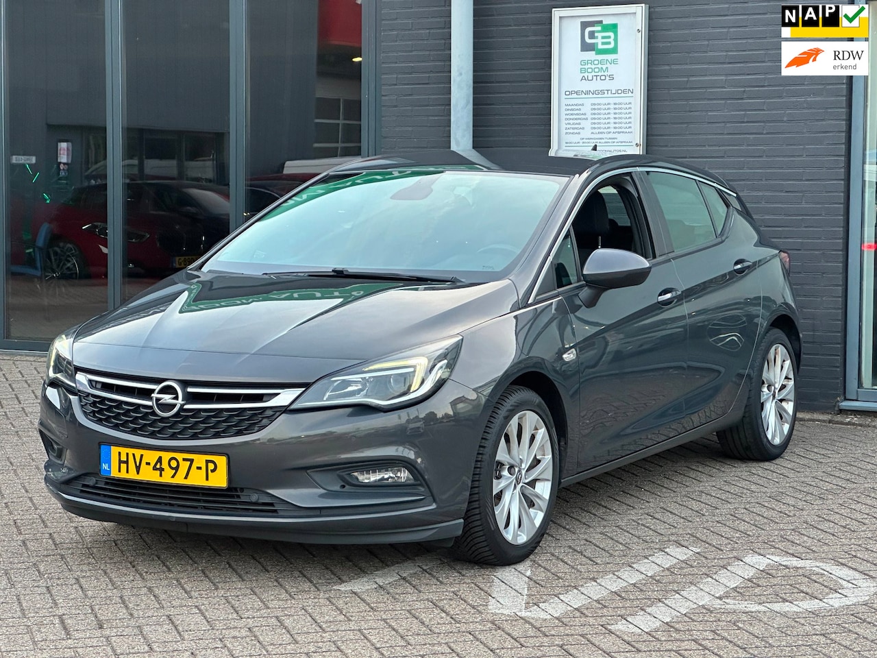 Opel Astra - 1.0 Edition/5-DRS/NAVI/PDC/AIRCO/NETTE STAAT!! - AutoWereld.nl