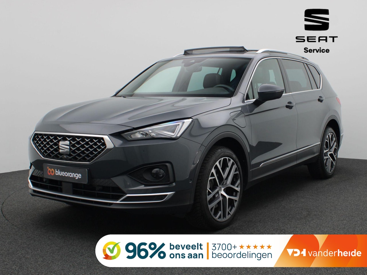 SEAT Tarraco - 1.4 TSI e-Hybrid PHEV Xperience 245PK DSG SOH 98,67%, Panoramadak, Trekhaak, Full Led, Key - AutoWereld.nl