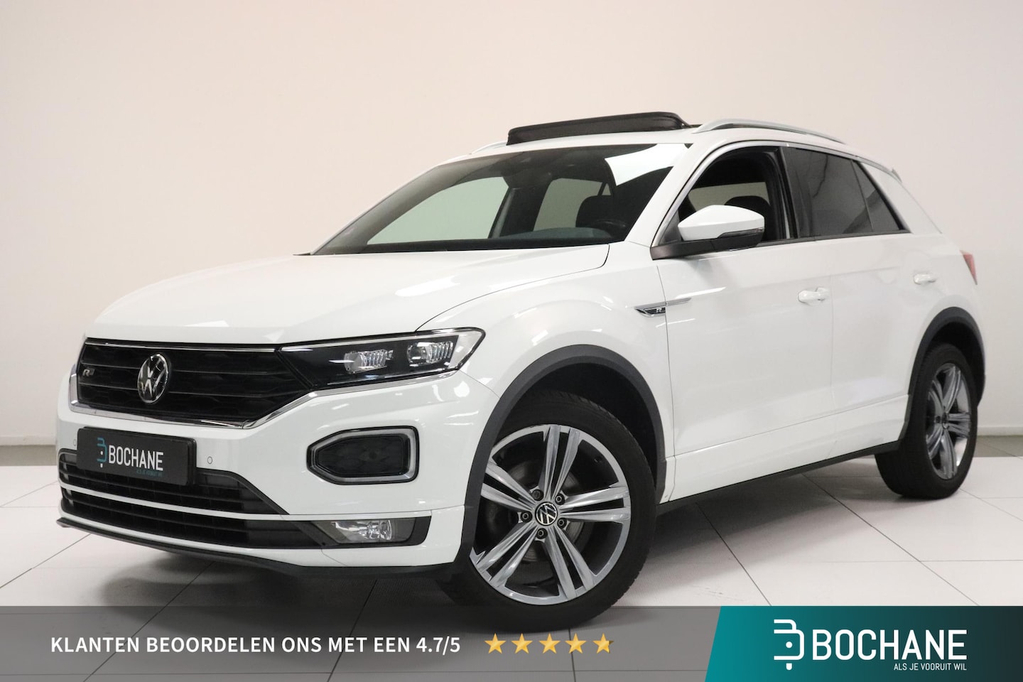 Volkswagen T-Roc - 1.5 TSI 3x R-line | Pano | Camera | Navigatie | Adaptieve cruise | Elek. Achterklep | Appl - AutoWereld.nl
