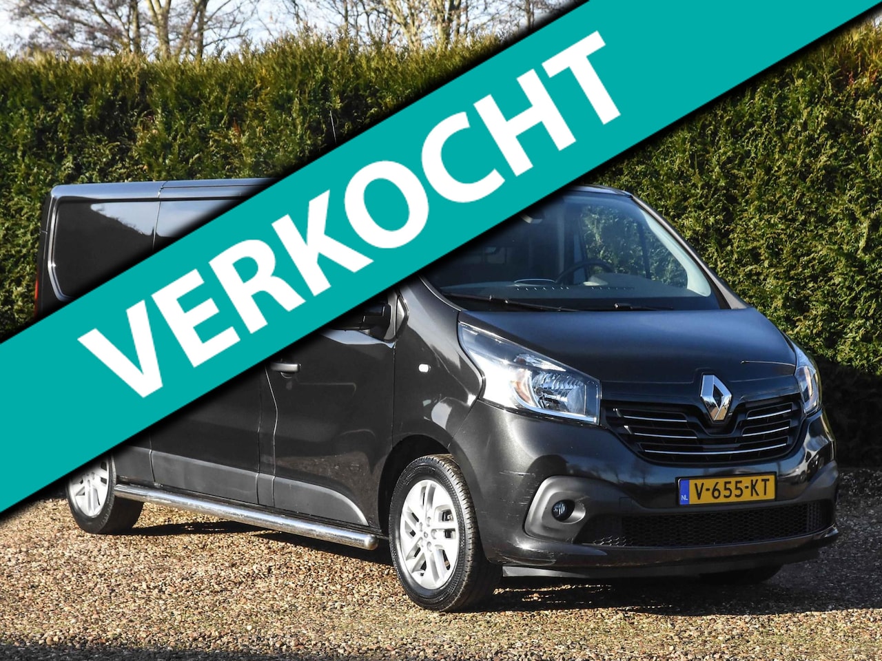 Renault Trafic - 1.6 dCi T25 L2H1 DC Comfort Energy / airco / cruise / side bars / trekhaak / elek. ramen / - AutoWereld.nl