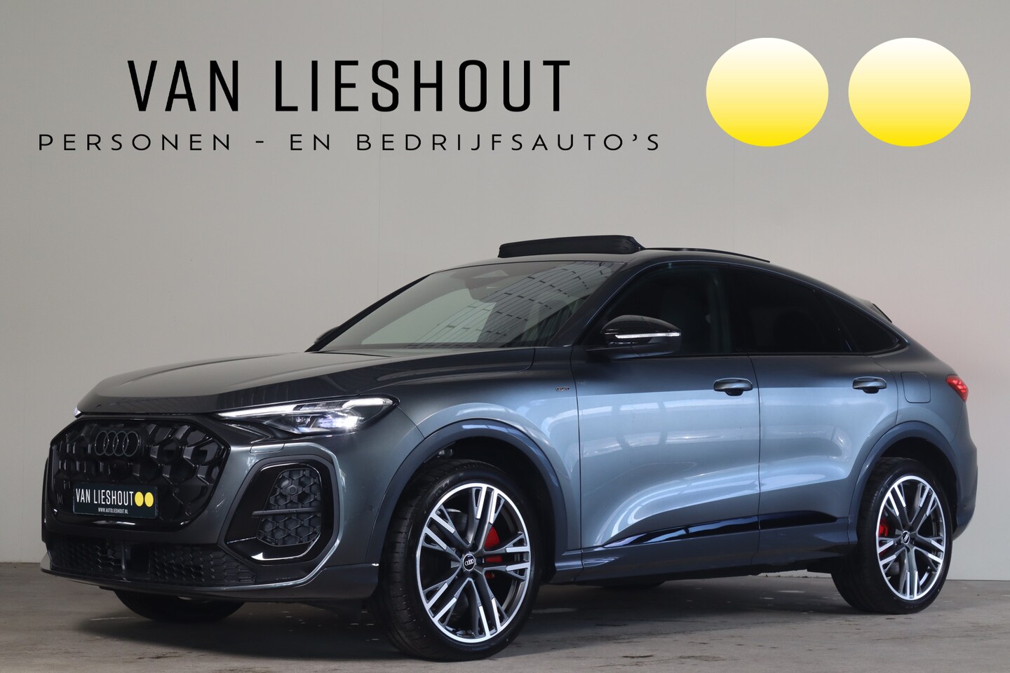Audi Q5 Sportback - 2.0 TFSI e-hybrid quattro S Competition Pano I S-Line stoelen I Elek.Stoelen - AutoWereld.nl