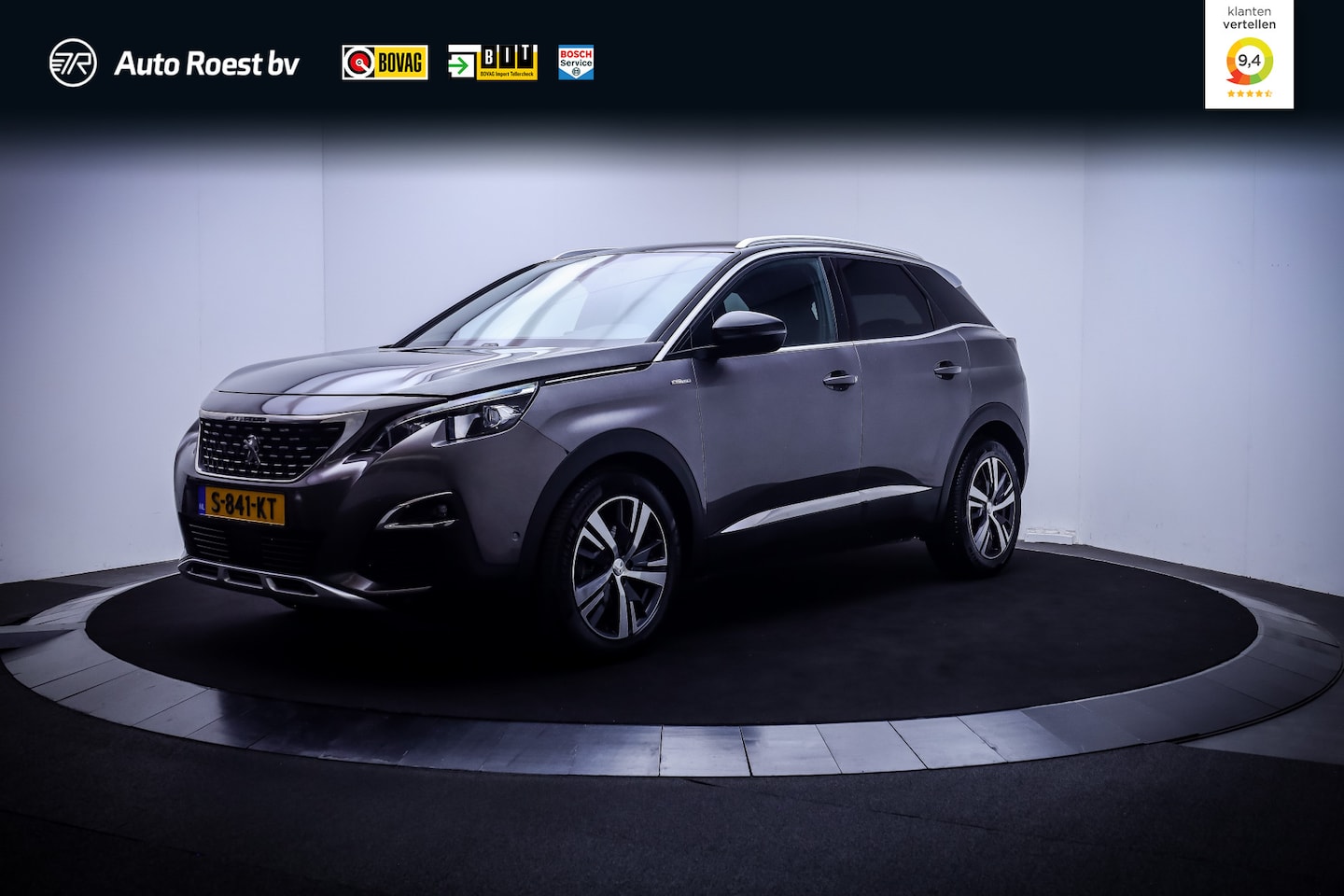 Peugeot 3008 - 1.2T Aut. Crossway FULL LED | STOELVERW | 360 CAM | CARPLAY | BLINDSPOT | NAVI | LMV 18'' - AutoWereld.nl