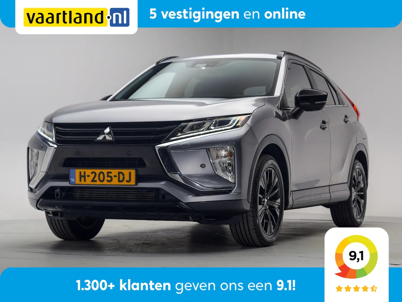 Mitsubishi Eclipse Cross - 1.5 DI-T Black Edition Aut. [ 360-Camera Stoelverwarming Trekhaak ] - AutoWereld.nl