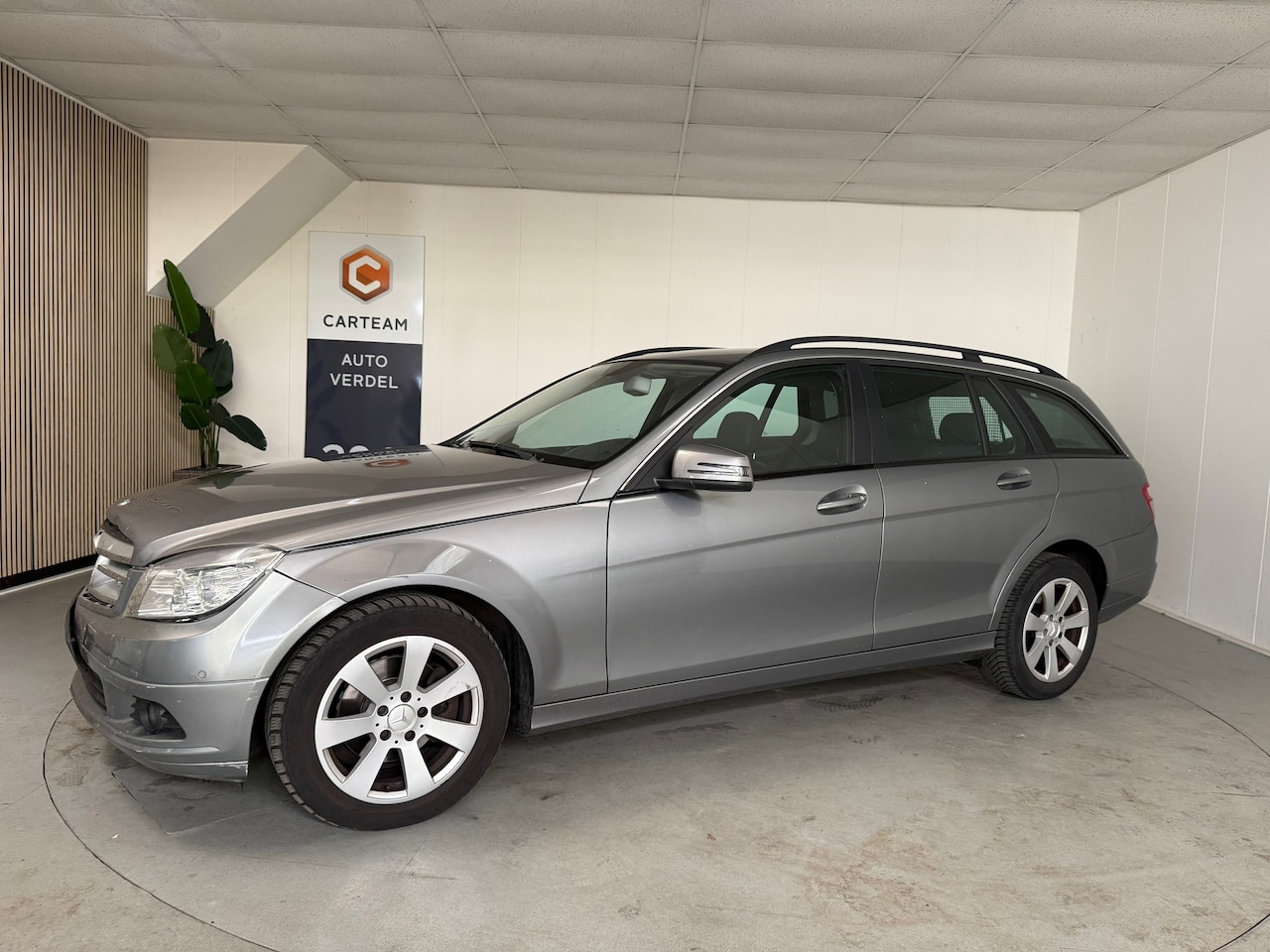 Mercedes-Benz C-klasse Estate - 180 K Business Class Airco, Automaat, LMV Lichte rijdbare voorschade - AutoWereld.nl