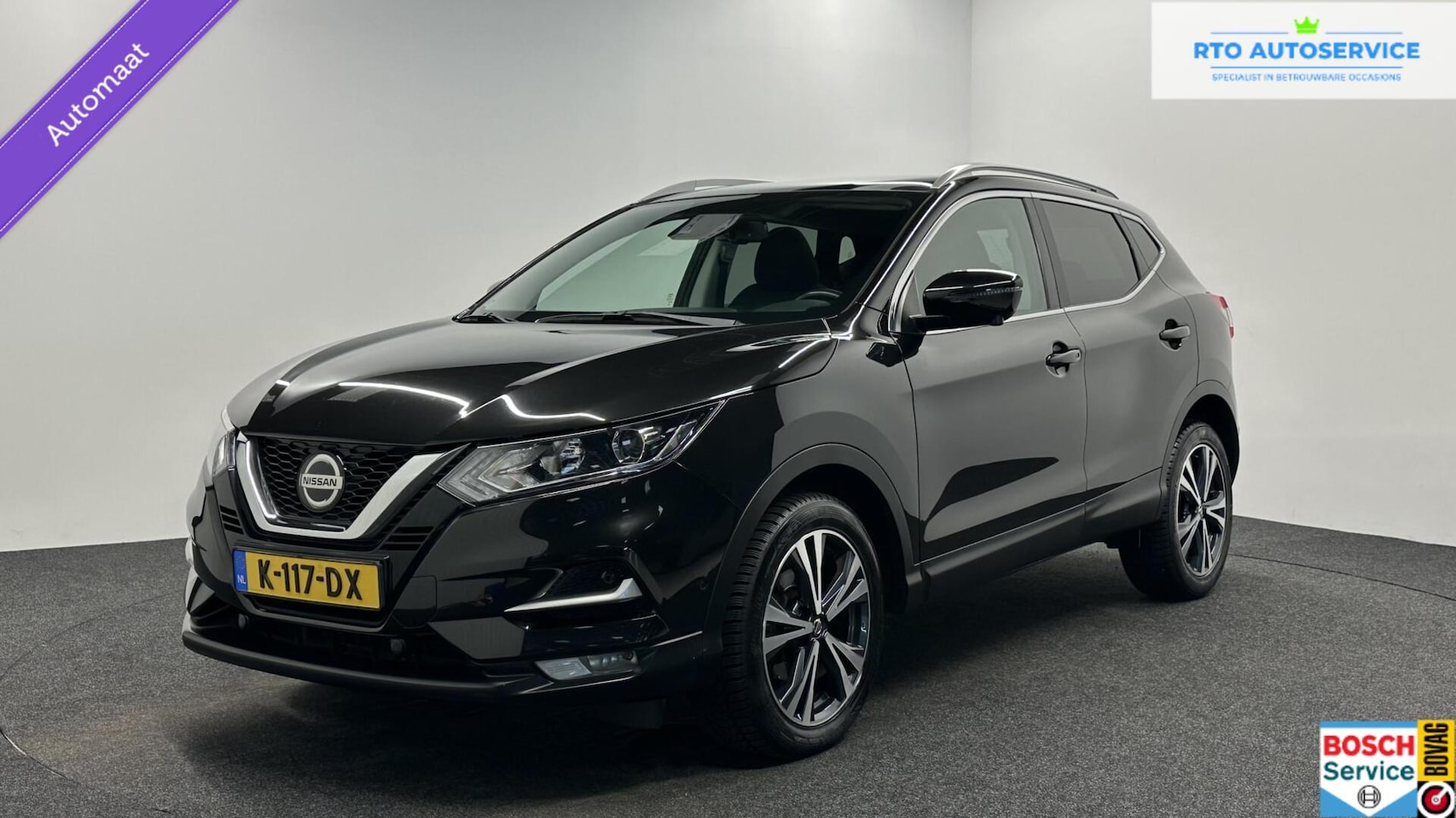 Nissan Qashqai - 1.3 DIG-T N-Connecta PANO TREKHAAK CAMERA ECC CRUISE. - AutoWereld.nl