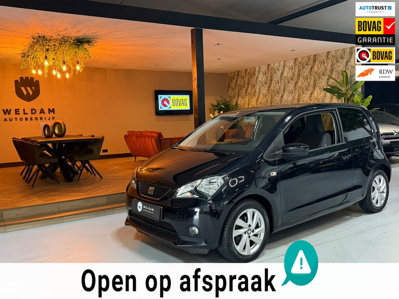 SEAT Mii - 1.0 Sport Dynamic|NAP|Airco|Stoelverwarming|Multimedia|PDC|Sportvelgen|Nieuwe APK|Rijklaar - AutoWereld.nl