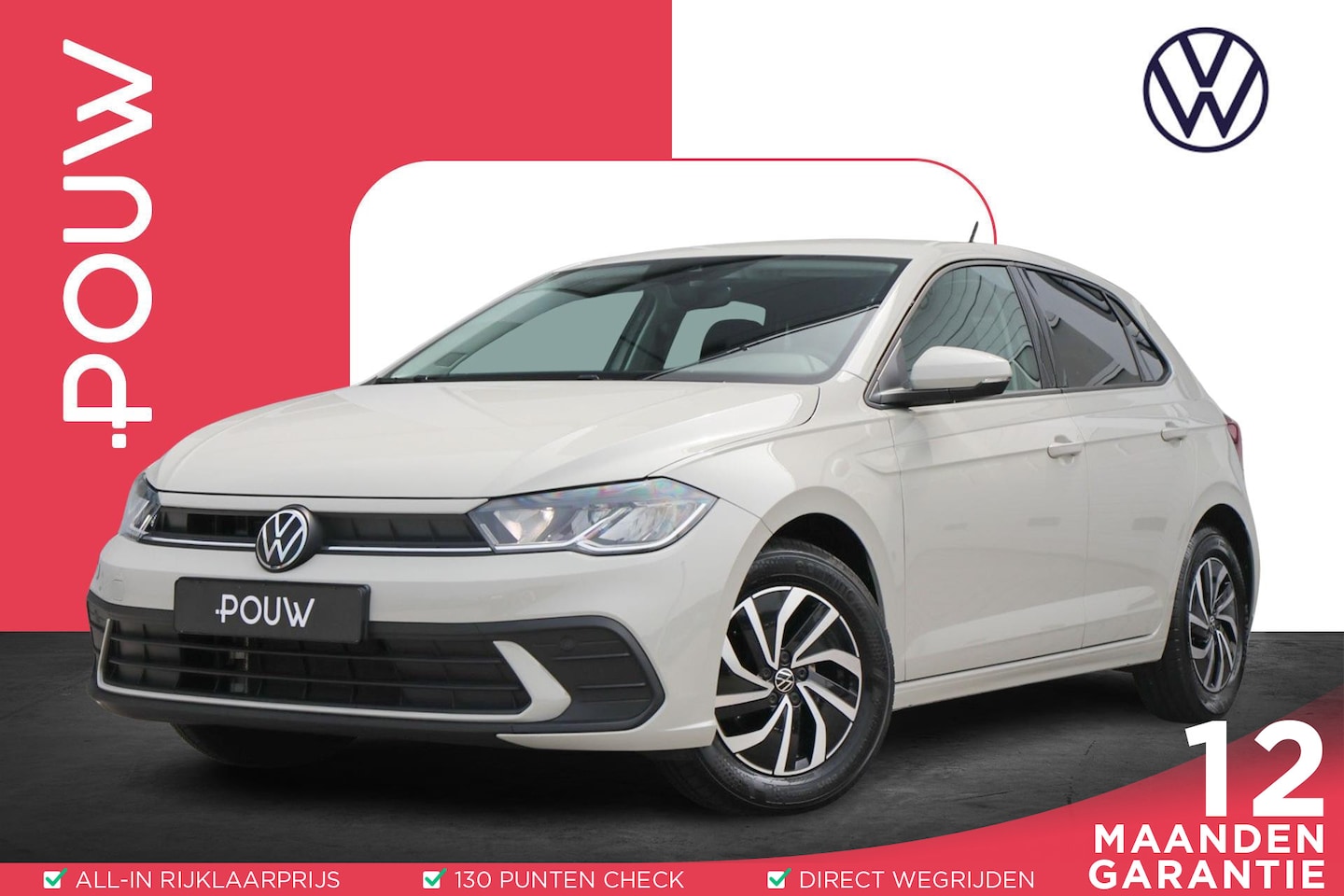 Volkswagen Polo - 1.0 TSI 95pk Life Edition | Achteruitrijcamera | App Connect | Clima | - AutoWereld.nl