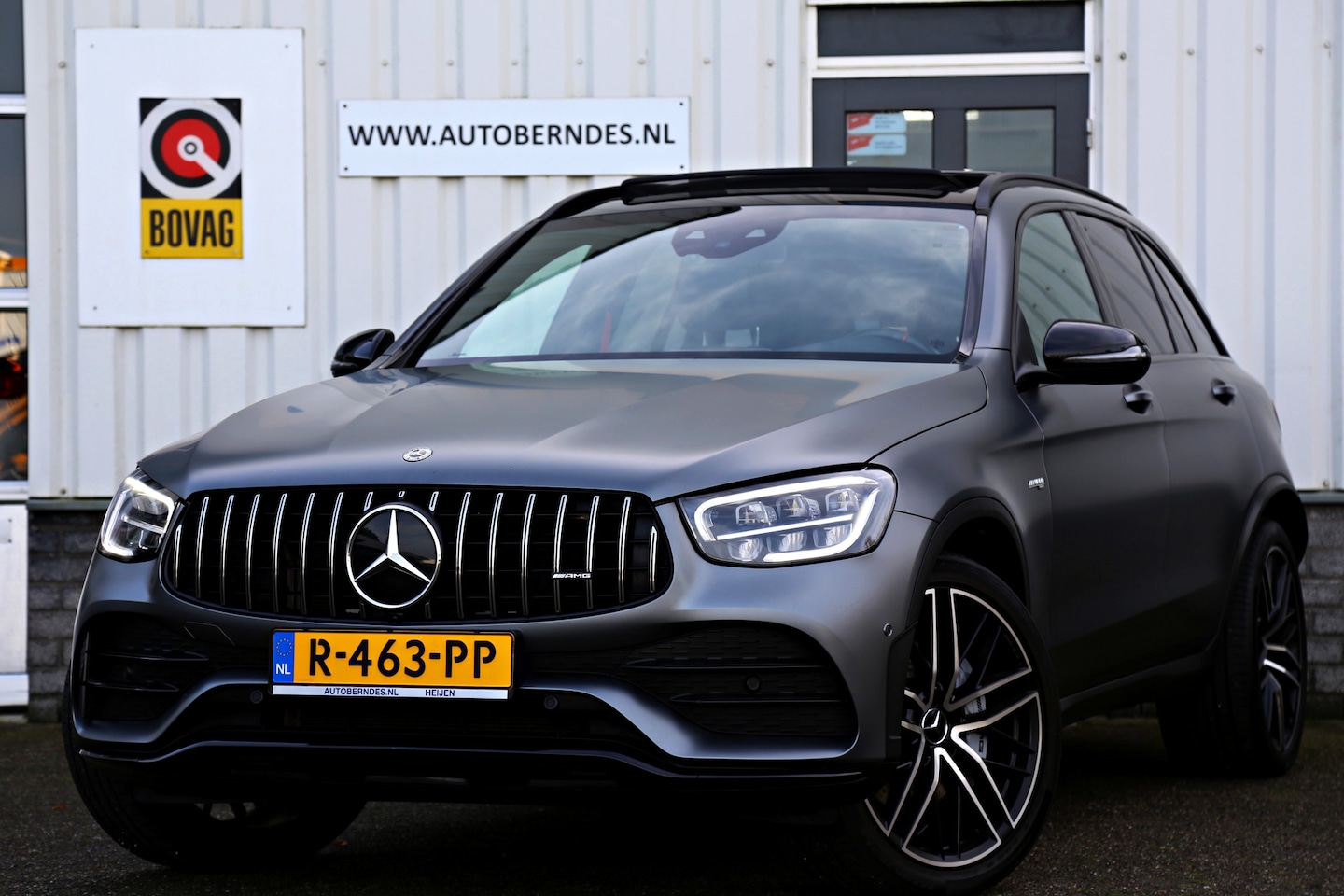 Mercedes-Benz GLC-klasse - 43 AMG 390PK 4MATIC 9-G Aut.*Designo Selenitgrau Mango!*Incl. BTW*Nieuw Model*Perfect MB O - AutoWereld.nl