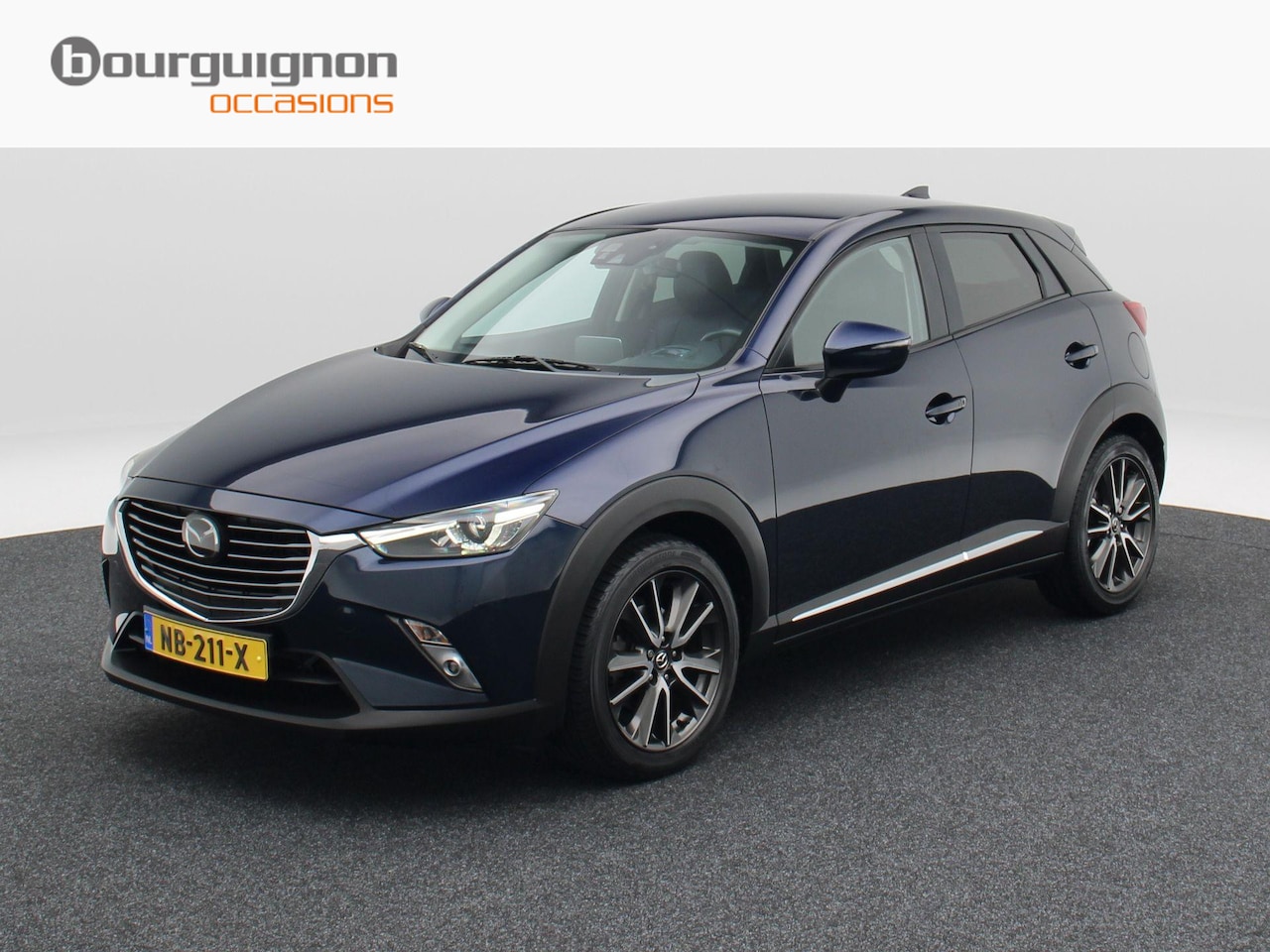 Mazda CX-3 - 2.0 SkyActiv-G 120 GT-M Automaat | Adaptive Cruise | Stoelverwarming | Head UP | Trekhaak - AutoWereld.nl