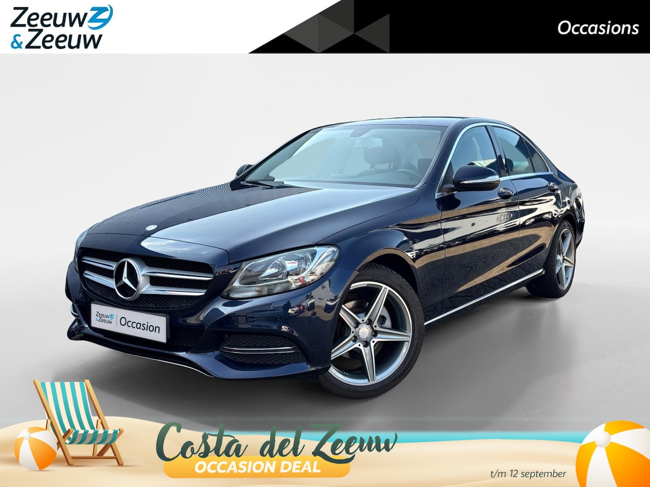 Mercedes-Benz C-klasse - 180 Edition Prestige | Goed Onderhouden | Stoelverwarming | Cruise Control | Climate Contr - AutoWereld.nl
