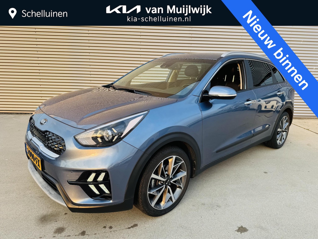 Kia Niro - 1.6 GDi Hybrid DynamicPlusLine NW geleverd & Onderhouden | Trekhaak | 18 inch - AutoWereld.nl