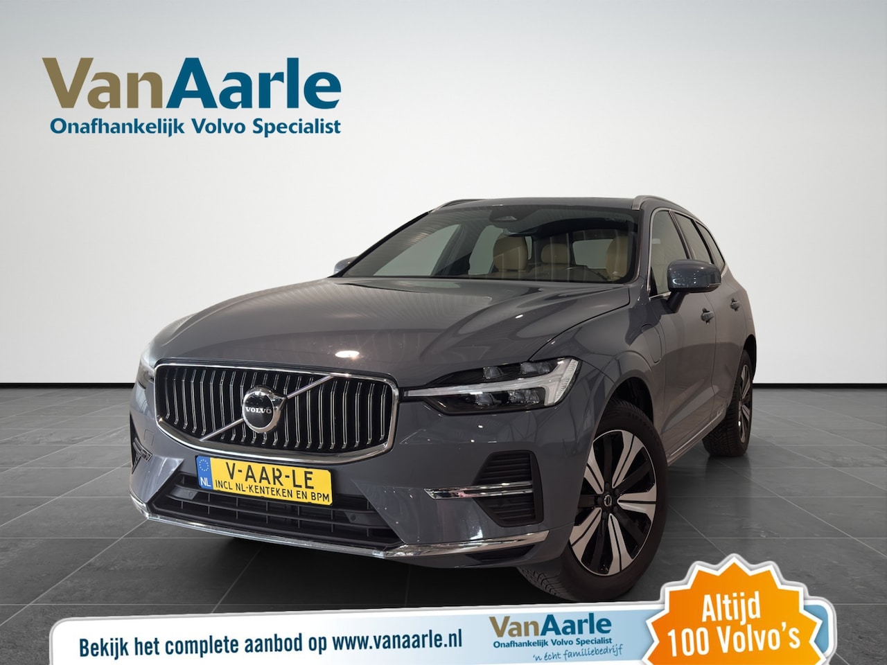 Volvo XC60 - T6 Aut. Long Range Plus Bright Leder Parkeercamera 350pk - AutoWereld.nl