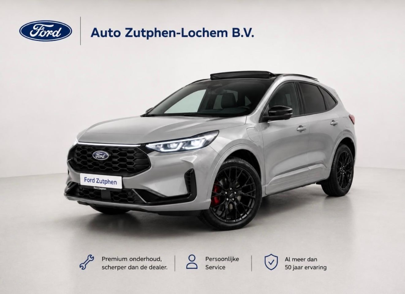 Ford Kuga - 2.5 PHEV ST-Line X BLACKPACK NIEUW |ELEKTR TREKHAAK | PANO. DAK | AGR STOELEN | 20" INCH - AutoWereld.nl